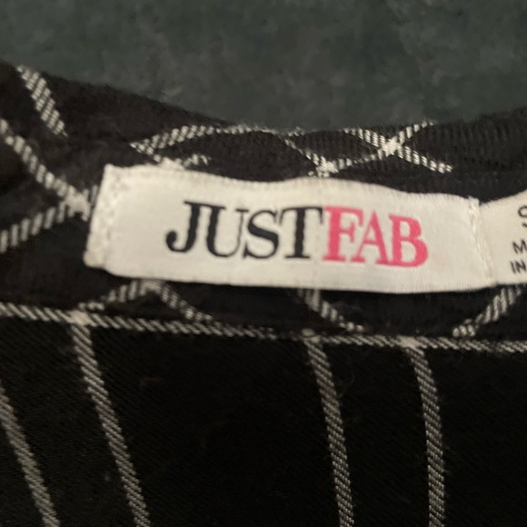 ⭐️👗JUSTFAB PLAID SHIRT DRESS👗⭐️ - Picture 10 of 11